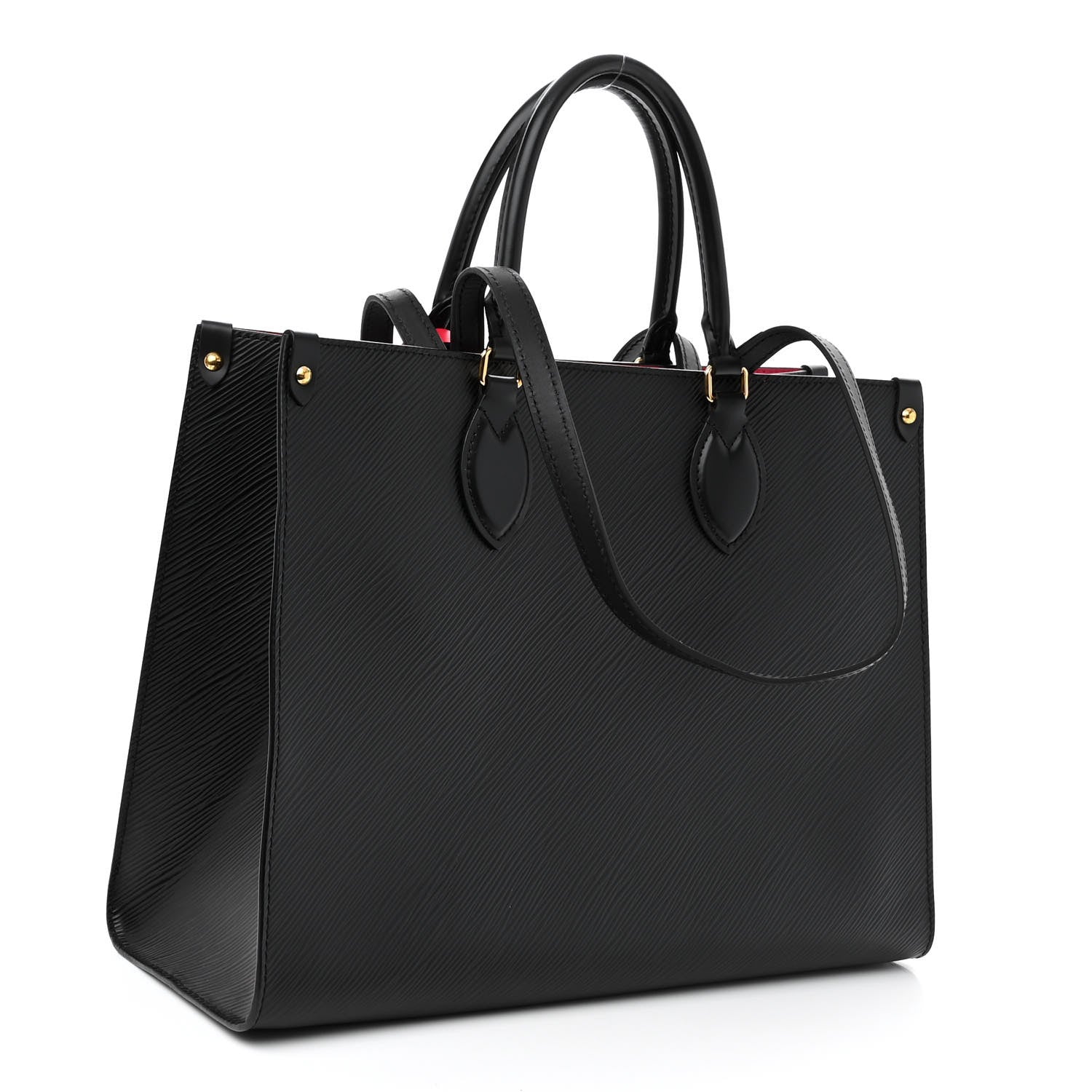 Louis Vuitton Epi Onthego MM Black 3 of 9