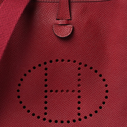 Hermes Epsom Evelyne TPM Rouge Grenat 8 of 11