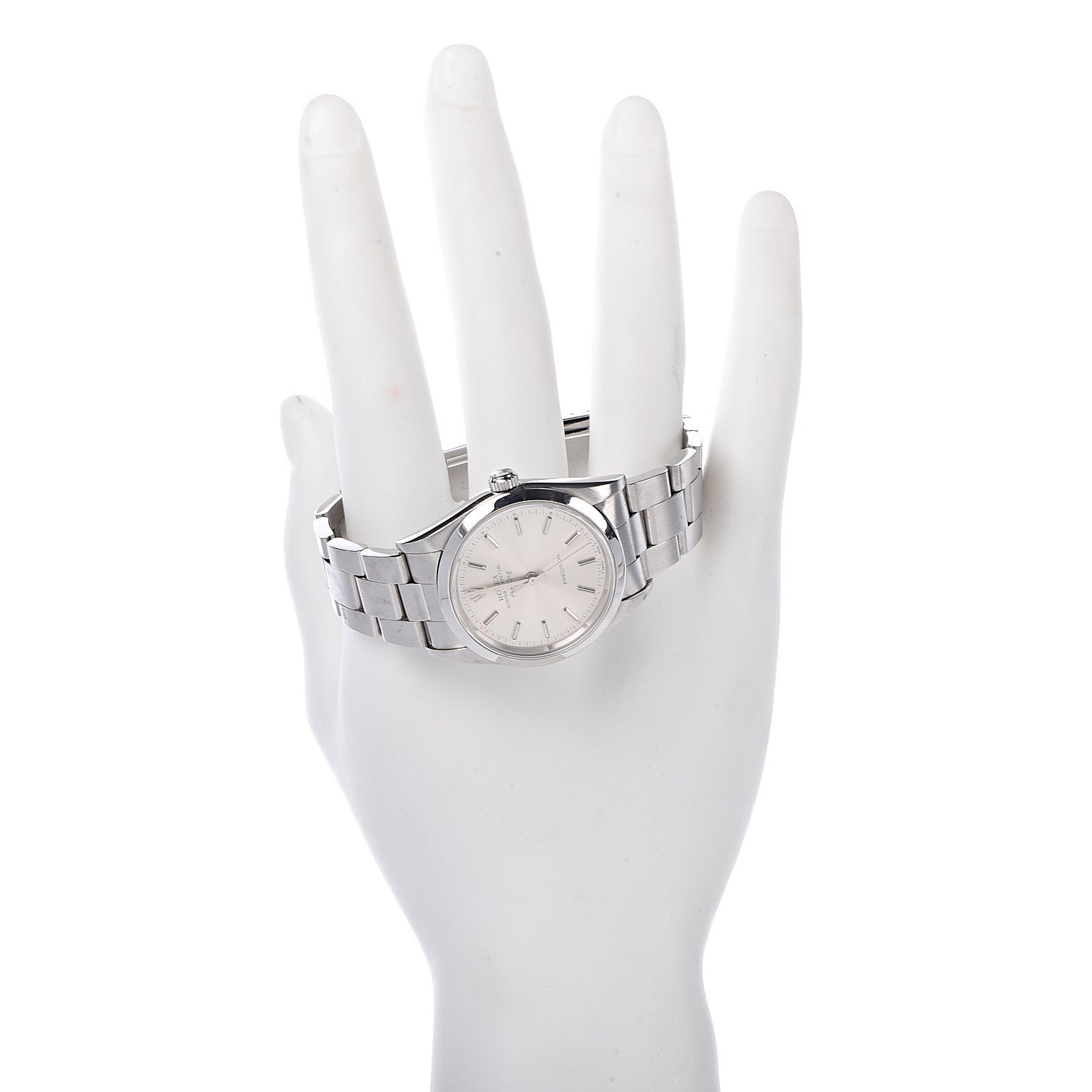 Rolex Stainless Steel 34mm Air-King Oyster Perpetual Precision Watch Silver 14000 2 of 6