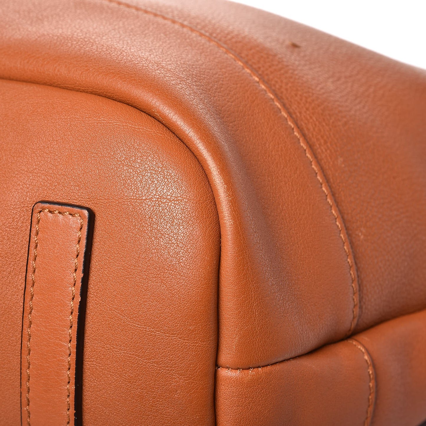 Calfskin Perforated Large Nightingale Hazel