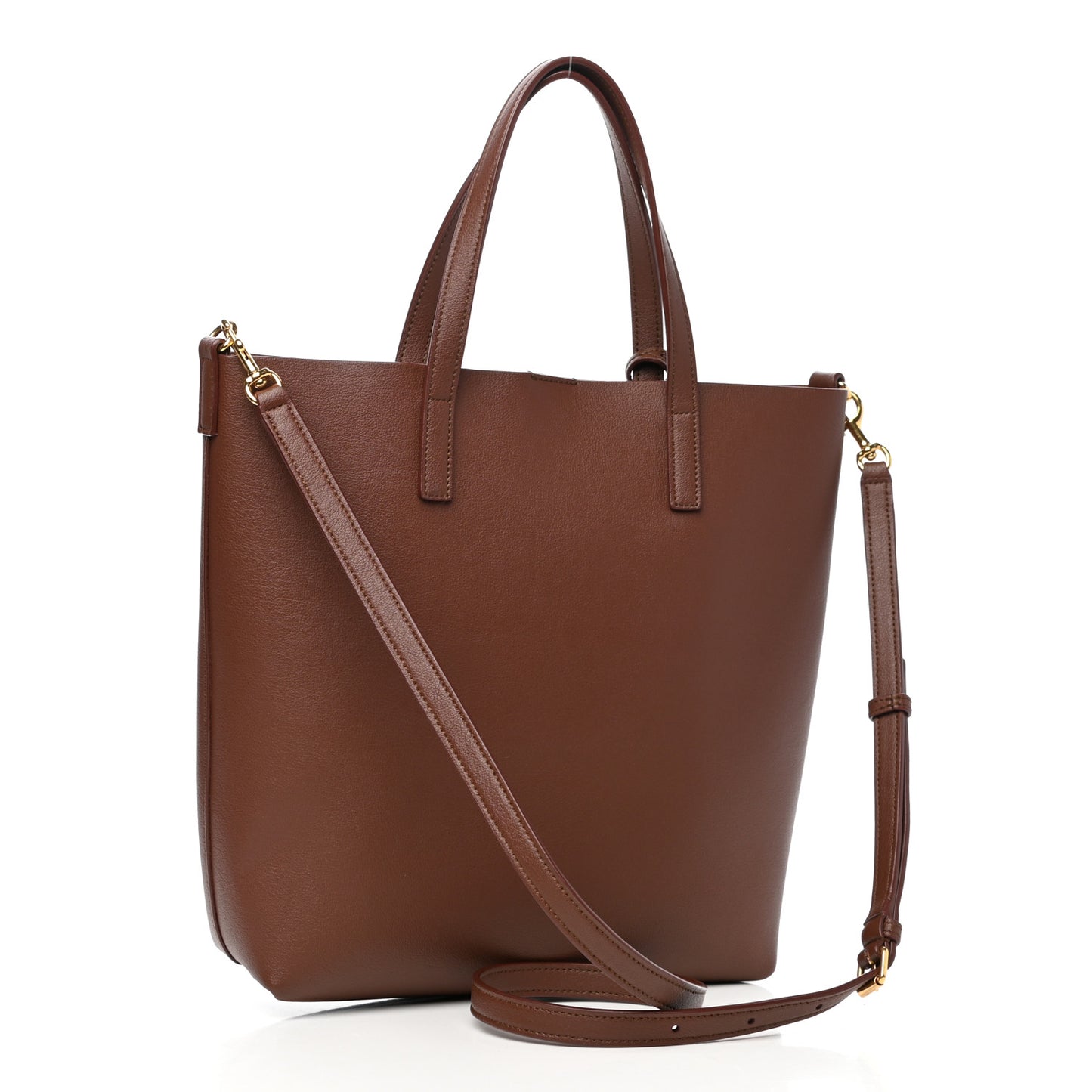 Calfskin Toy Shopping Tote Old Brandy
