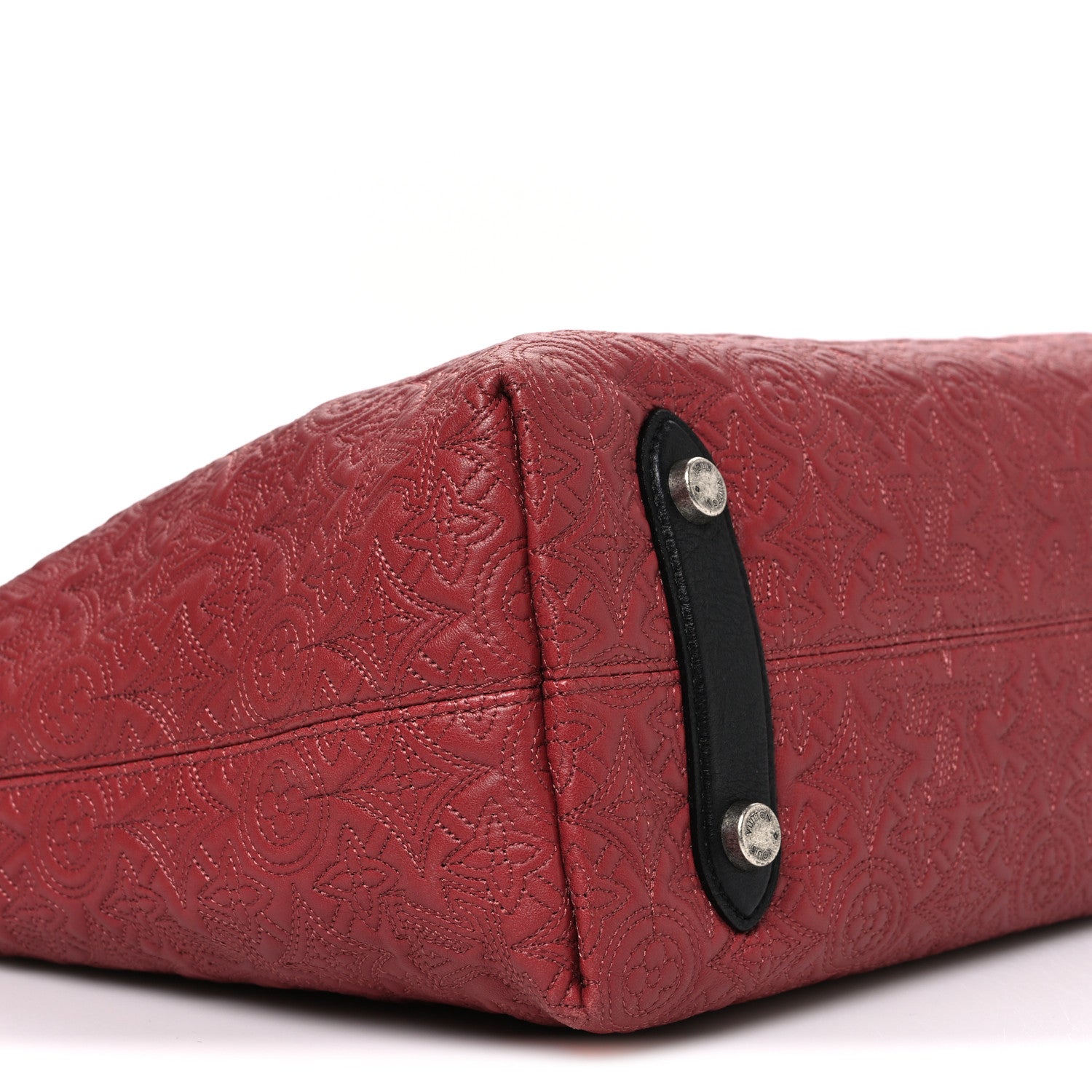 Louis Vuitton Monogram Lambskin Antheia Hobo PM Framboise 7 of 8