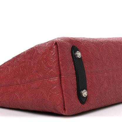 Louis Vuitton Monogram Lambskin Antheia Hobo PM Framboise 7 of 8