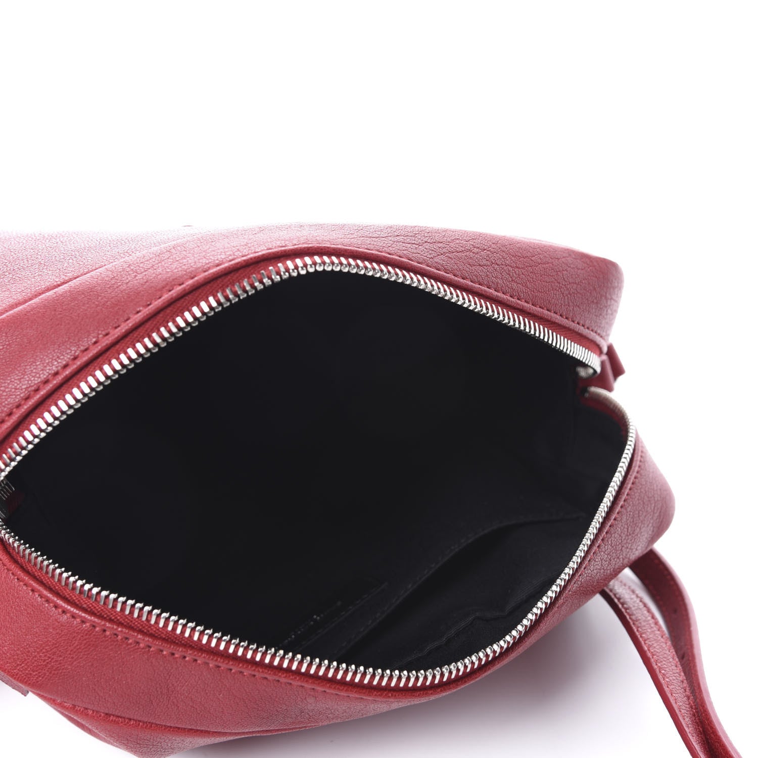 Saint Laurent Lambskin Monogram Small Lou Camera Bag Lipstick Red 5 of 10