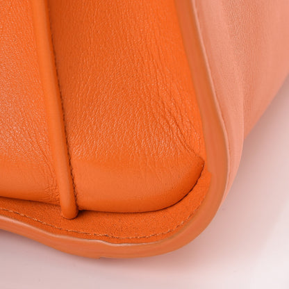 Saint Laurent Calfskin Small Sac De Jour Mandarine 13 of 13