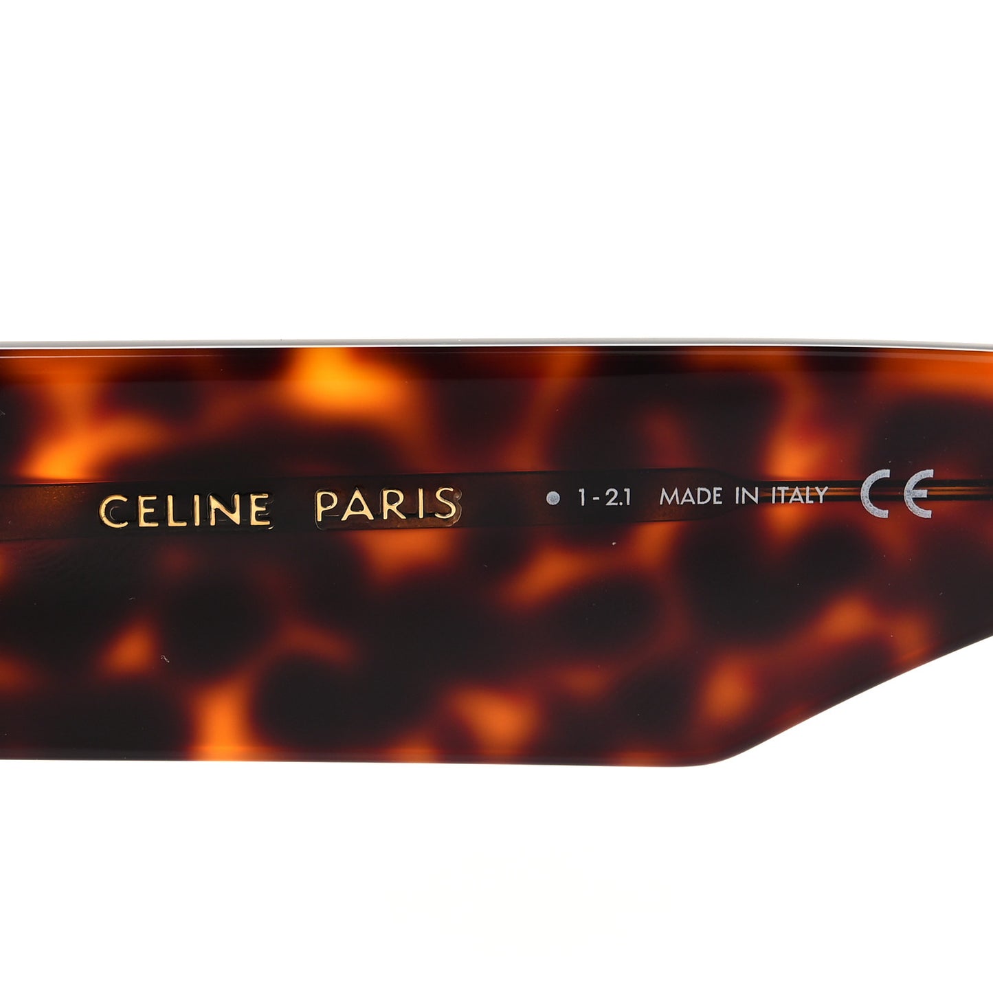 Acetate Rectangular Sunglasses CL400921 Dark Havana