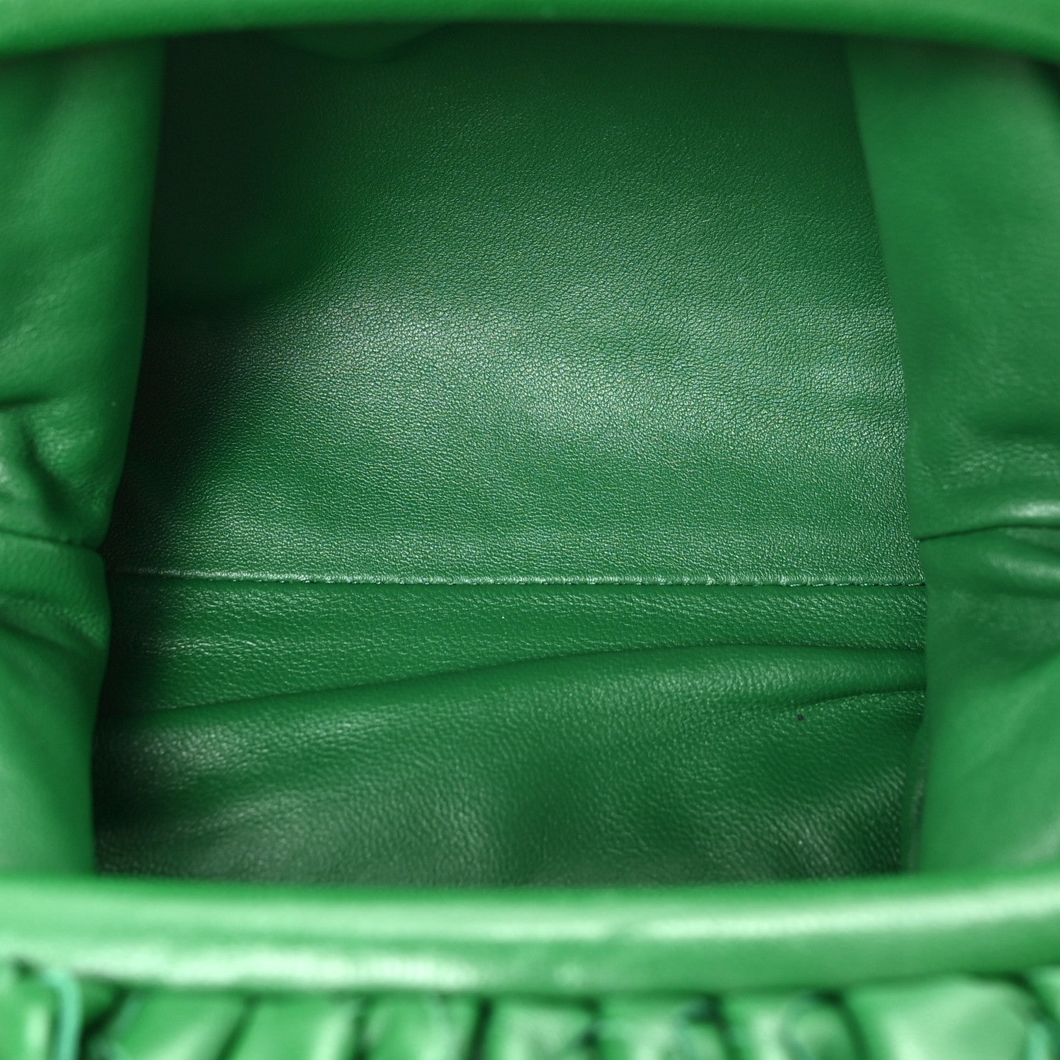 Bottega Veneta Nappa Intrecciato The Mini Pouch Racing Green 5 of 8