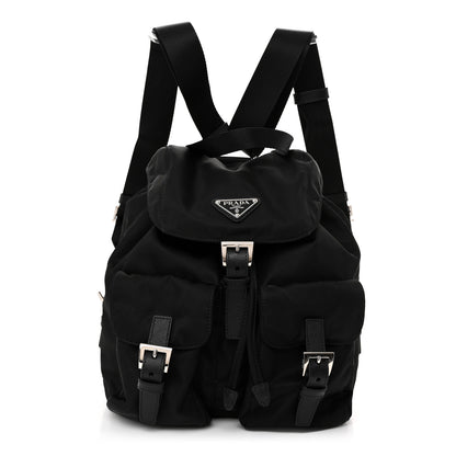Prada Tessuto Nylon Vela Small Backpack Black 1 of 10