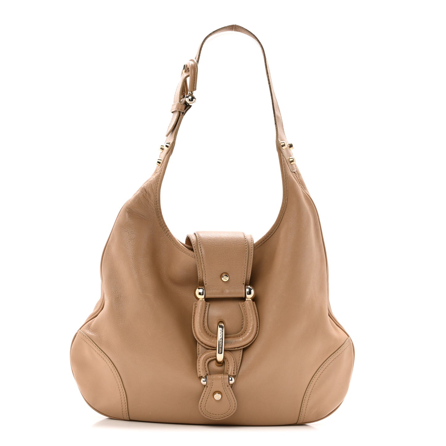 Calfskin Hillgate Hobo Beige
