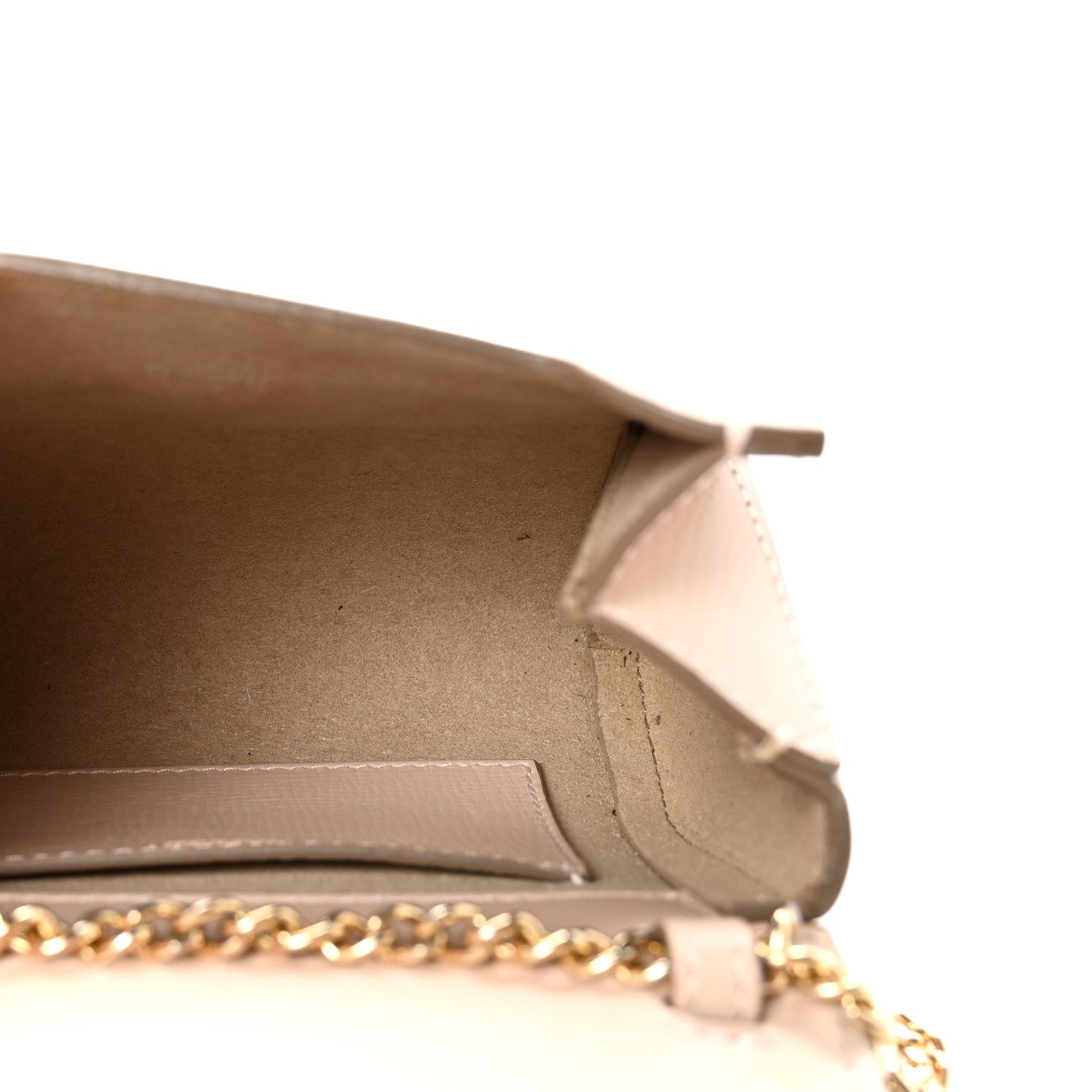 Givenchy Textured Calfskin Micro Pandora Box Clutch Nude Pink 5 of 9