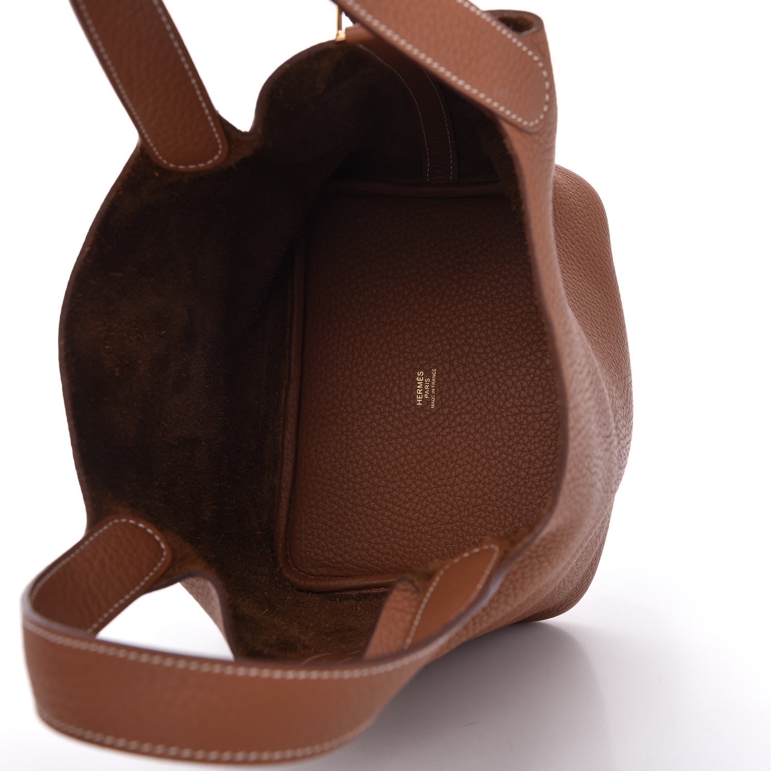 Hermes Taurillon Clemence Picotin Lock 18 PM Gold 5 of 10