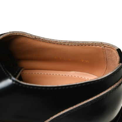 Louis Vuitton Calfskin Mens Derby Shoes 7.5 Black 10 of 11
