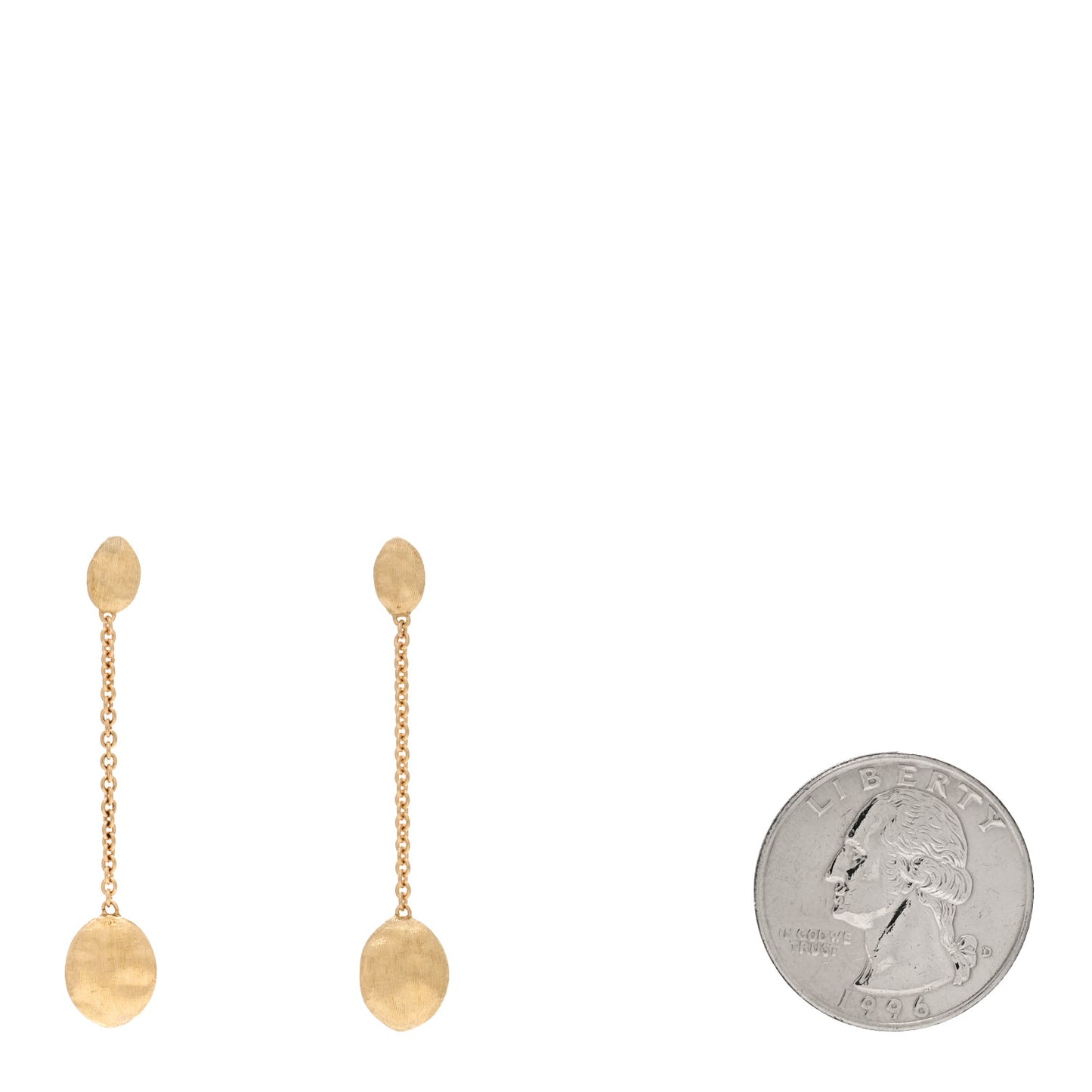 18K Yellow Gold Siviglia Drop Earrings
