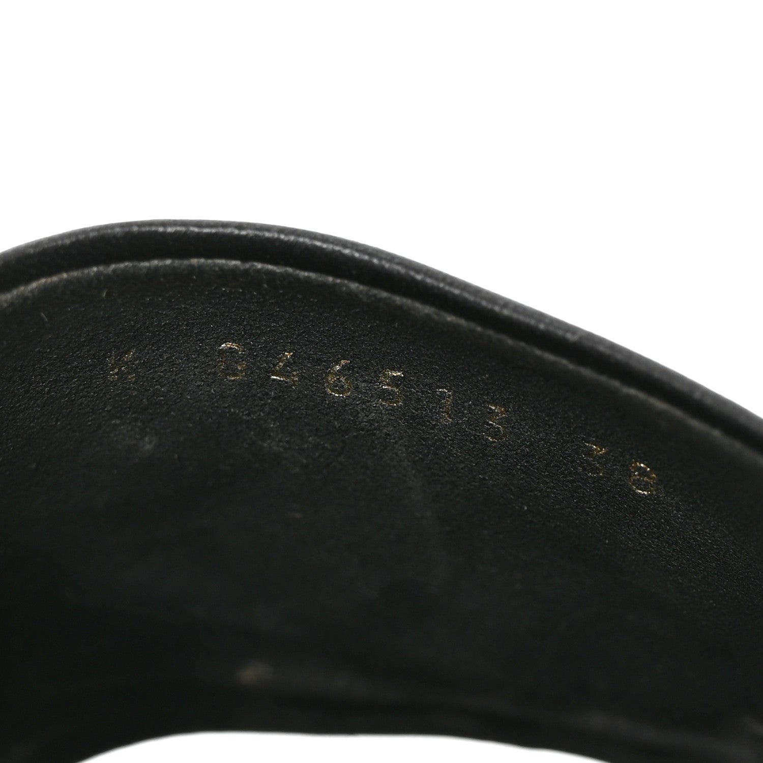 Chanel Lambskin Quilted CC Platform Mules 38 Black 7 of 8