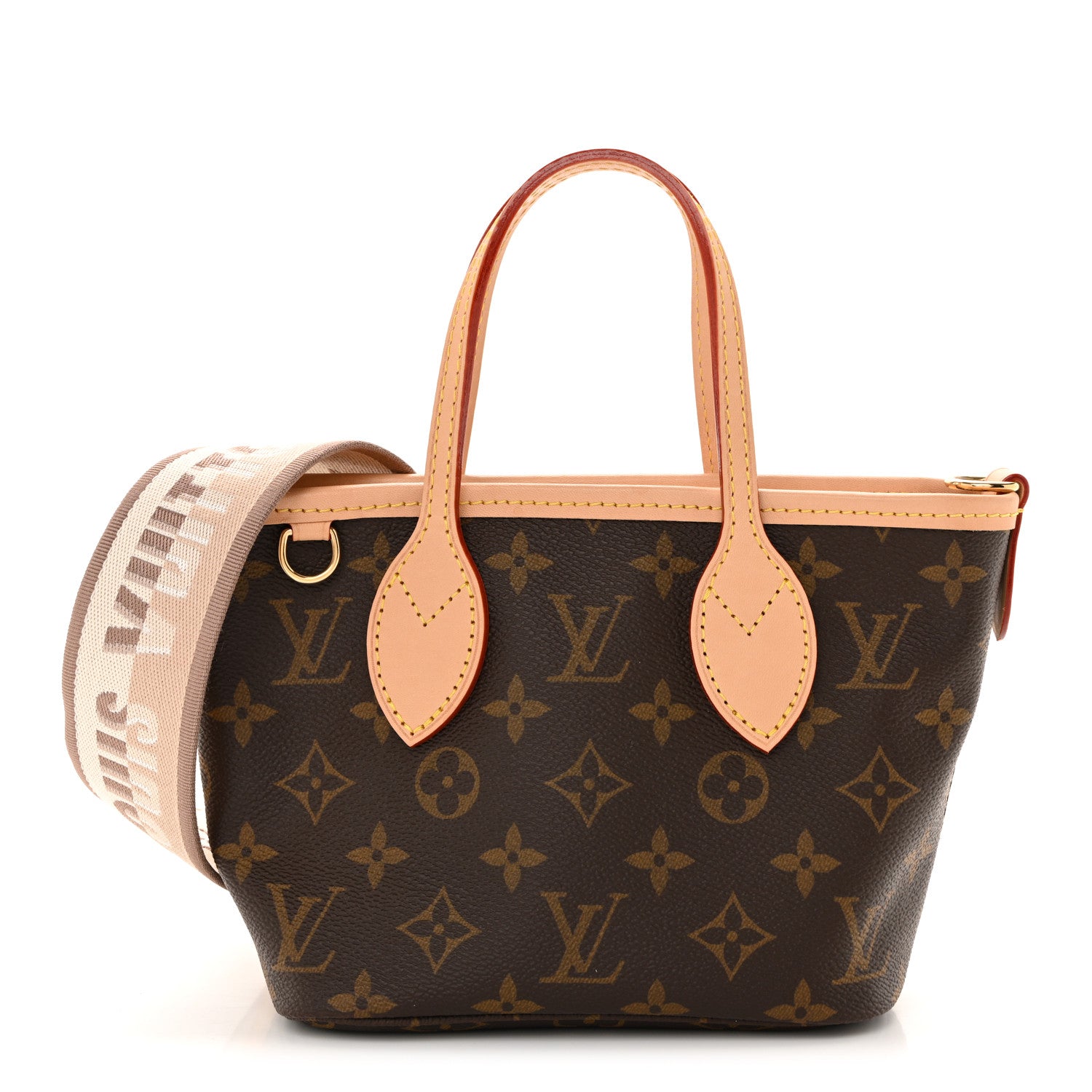 Louis Vuitton Monogram Neverfull BB Beige 1 of 10