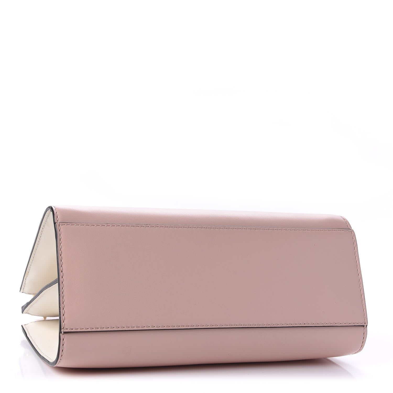 Gucci Nappa Bamboo Web Mini Nymphaea Top Handle Bag Perfect Pink Mystic White 5 of 11