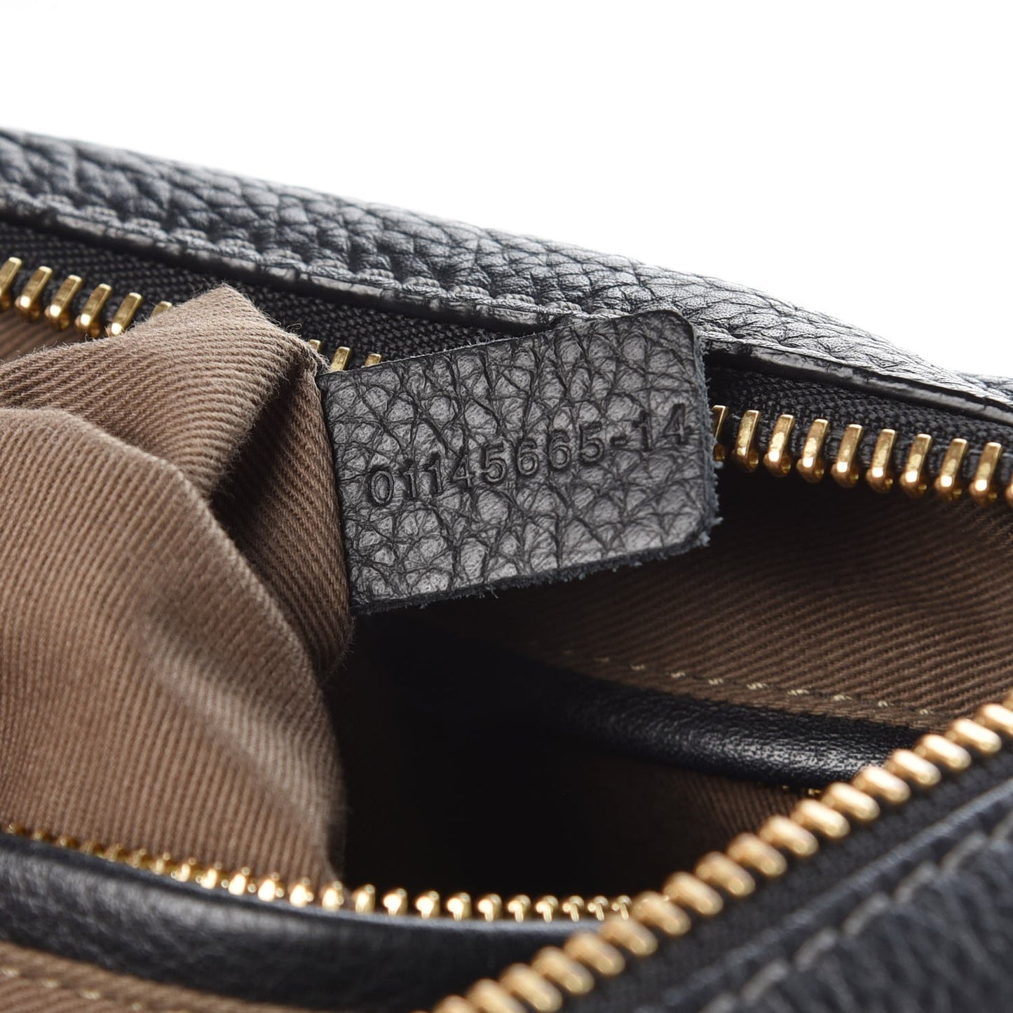 Calfskin Medium Marcie Satchel Black