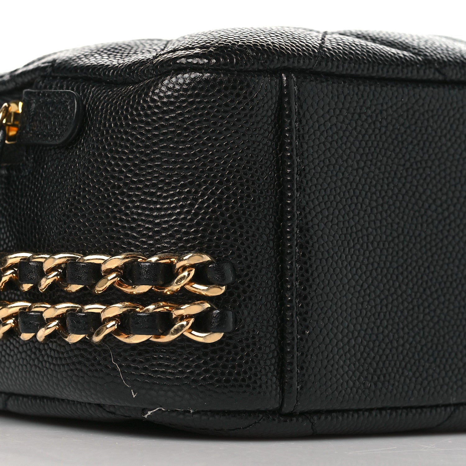Chanel Caviar Quilted Mini CC You Camera Case Black 7 of 8