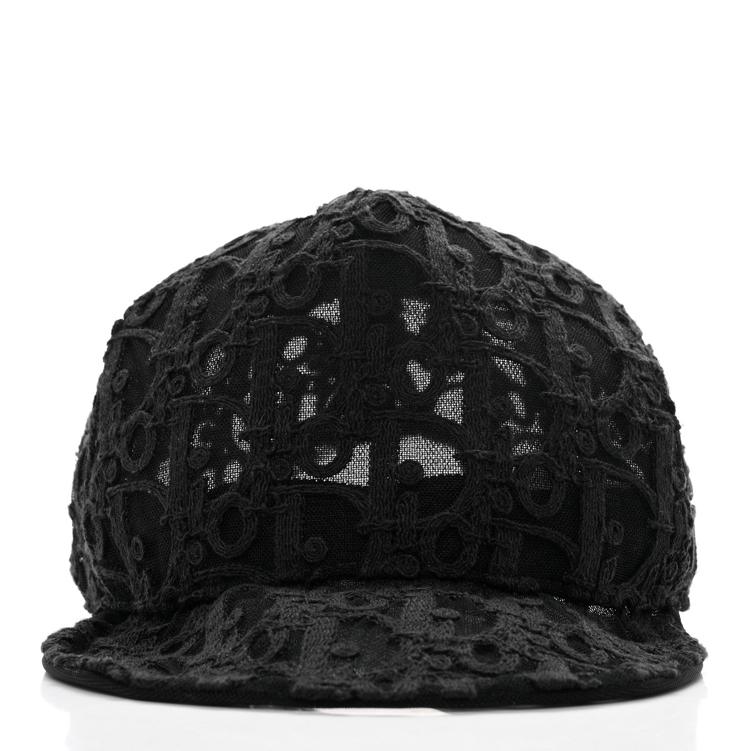 Christian Dior Mesh Hat M Black 3 of 10