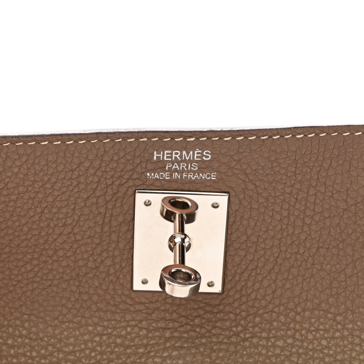 Hermes Togo Kelly Retourne 35 Etoupe 8 of 31