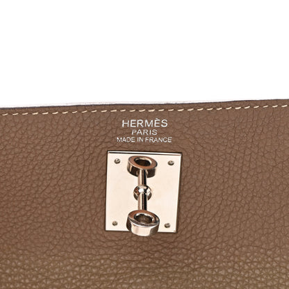 Hermes Togo Kelly Retourne 35 Etoupe 8 of 31