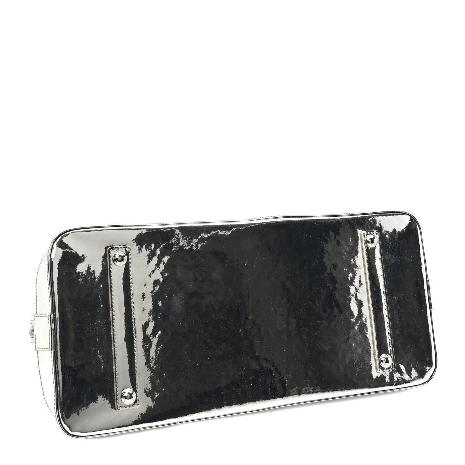 Louis Vuitton Monogram Miroir Alma GM XL Silver 4 of 9