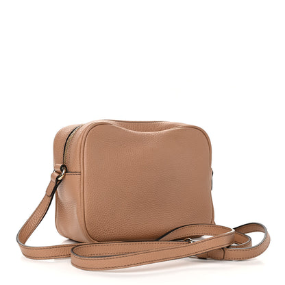 Gucci Pebbled Calfskin Small Soho Disco Bag Camelia 3 of 11