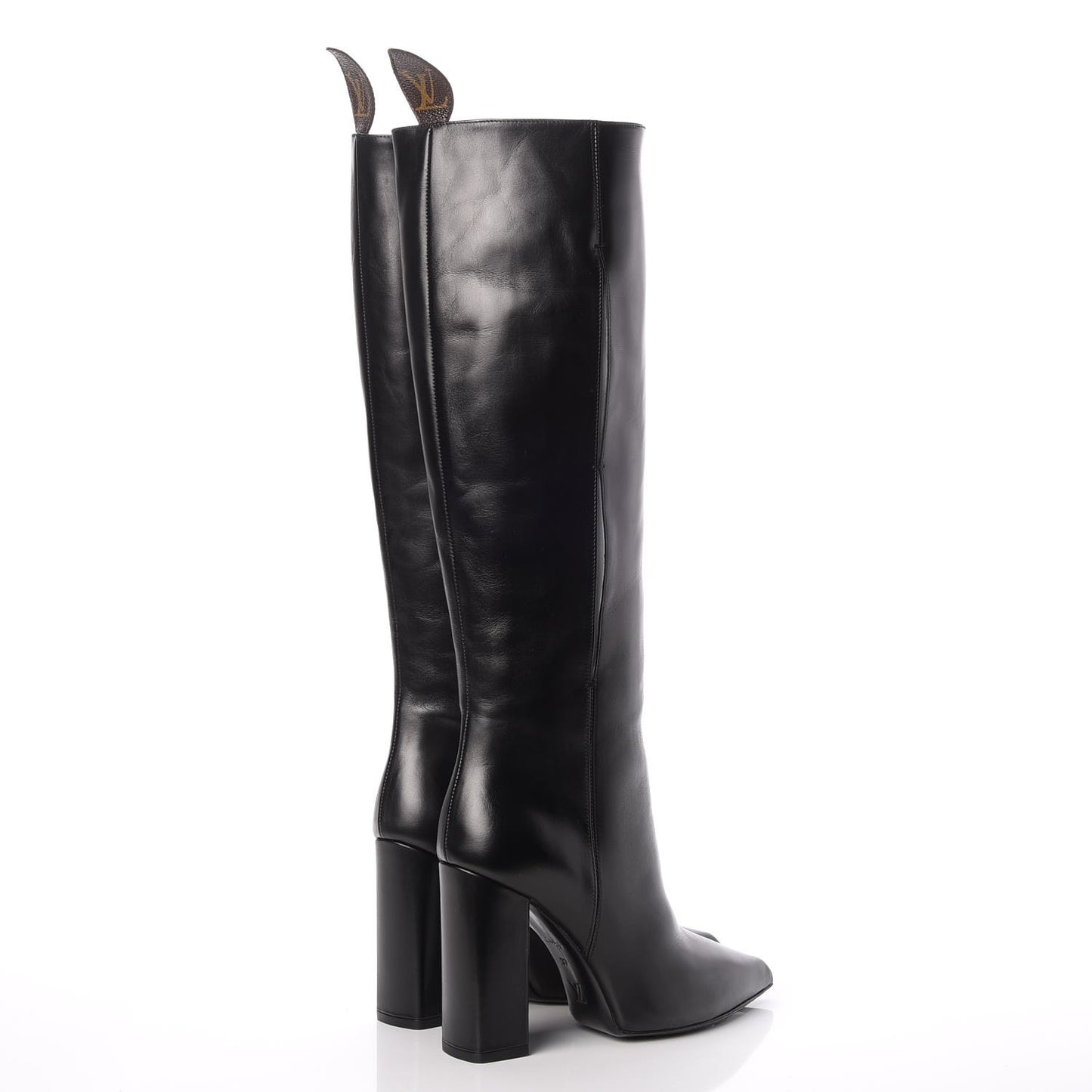 Calfskin Matchmake Boots 37 Black