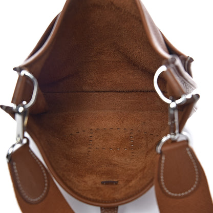 Hermes Taurillon Clemence Evelyne III PM Gold 5 of 11