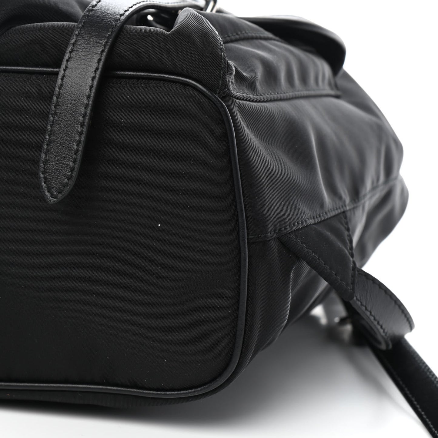 Tessuto Nylon Vitello Backpack Black