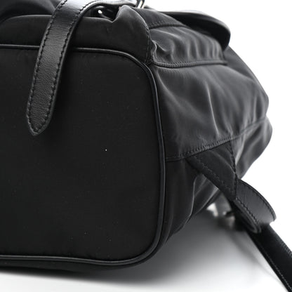 Prada Tessuto Nylon Vitello Backpack Black 5 of 9