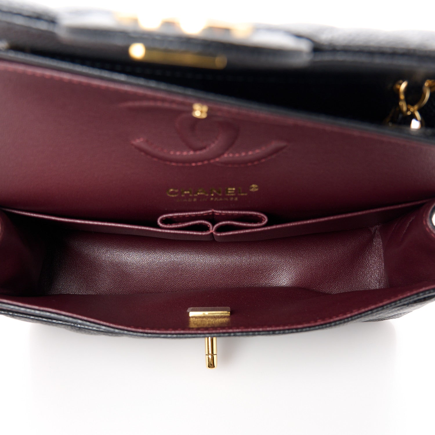 Chanel Caviar Quilted Small Double Flap Black 5 of 12