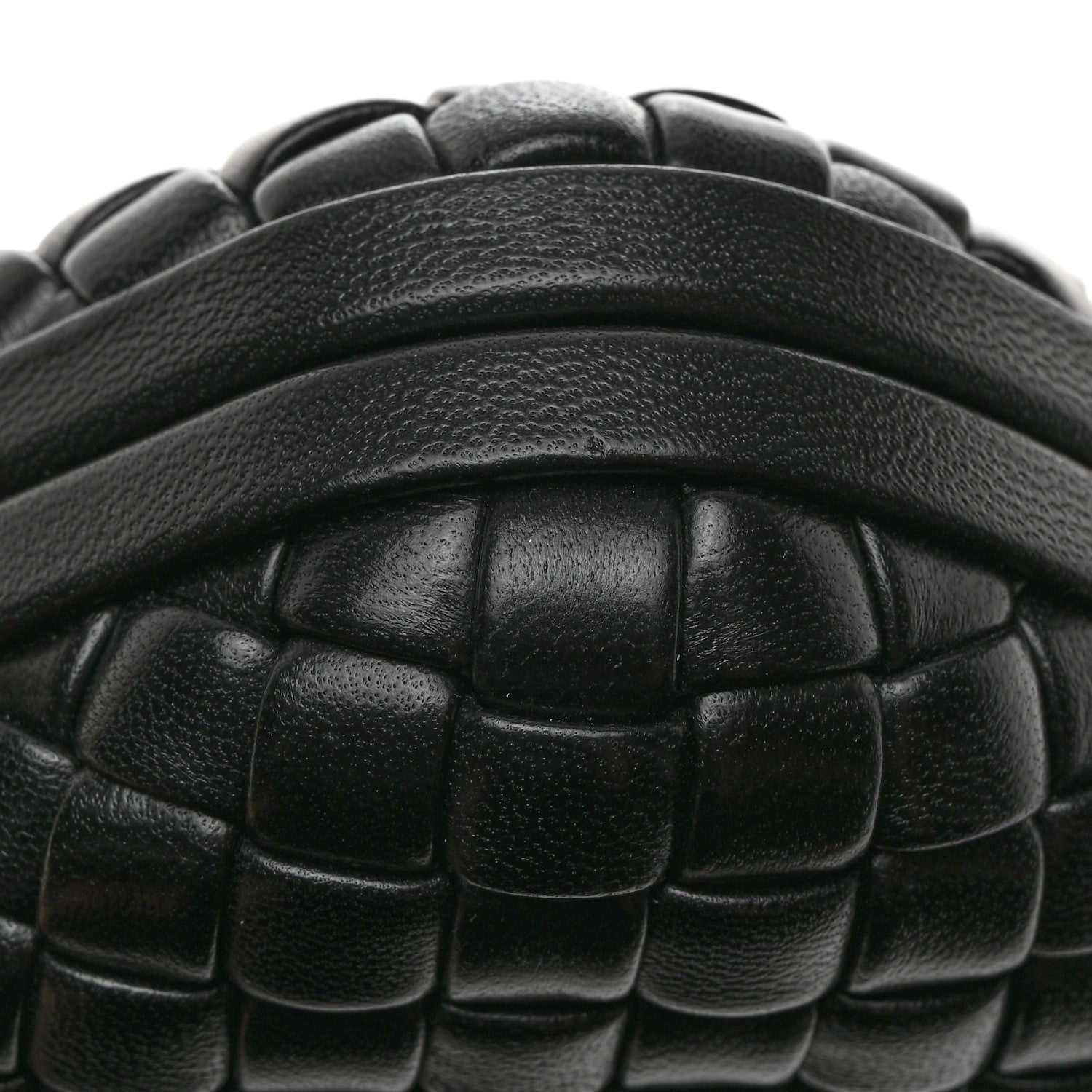 Bottega Veneta Nappa Intrecciato Knot Clutch Black 9 of 10