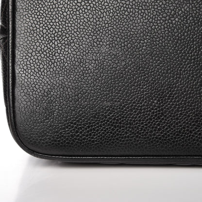 Chanel Caviar Quilted Medallion Tote Black 7 of 10