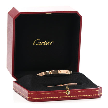 Cartier 18K Pink Gold LOVE Bracelet 17 6 of 6