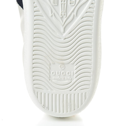 Gucci Calfskin Ayers Web Womens Ace Bow Lace Sneakers 37 White 8 of 13