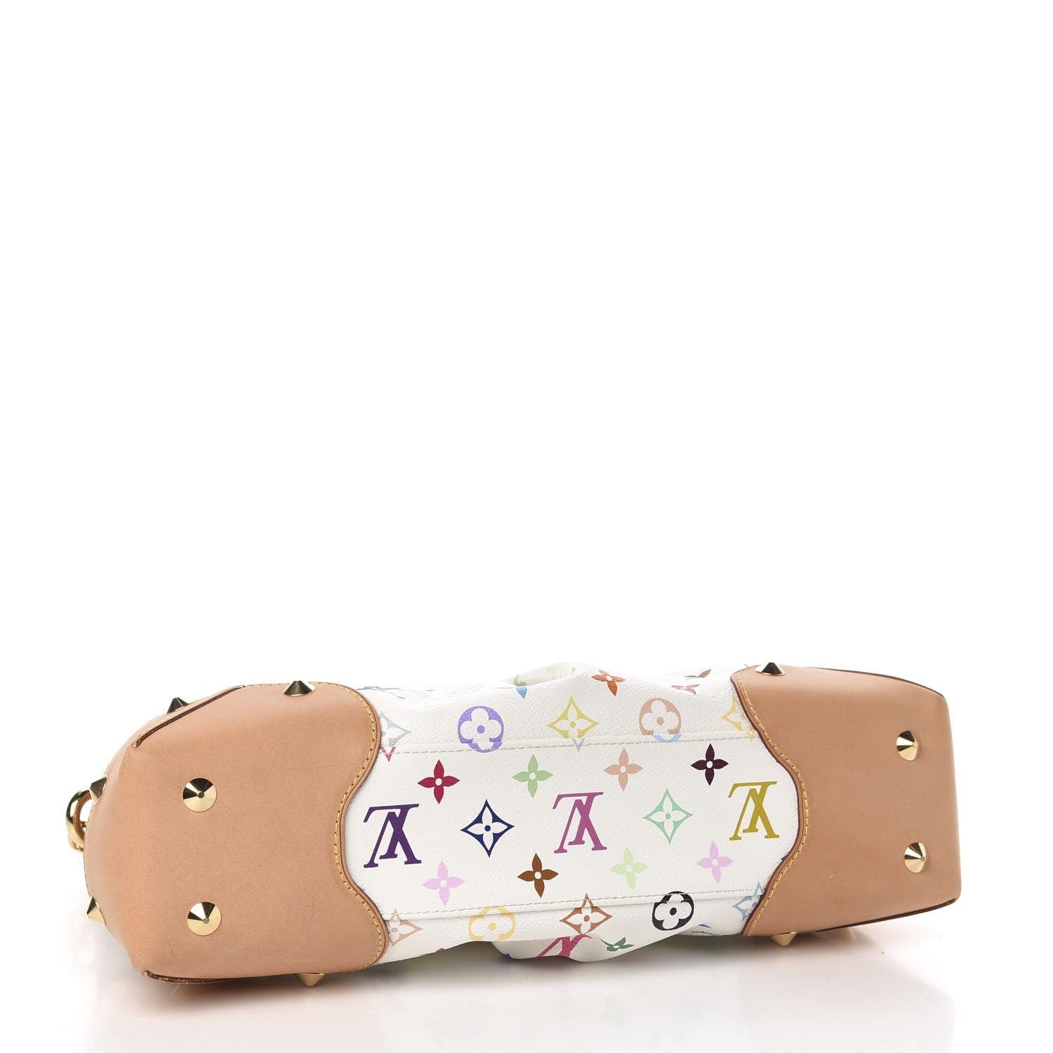 Louis Vuitton Monogram Multicolor Judy MM White 4 of 9