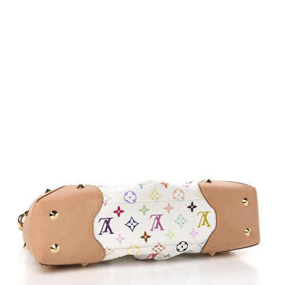 Louis Vuitton Monogram Multicolor Judy MM White 4 of 9