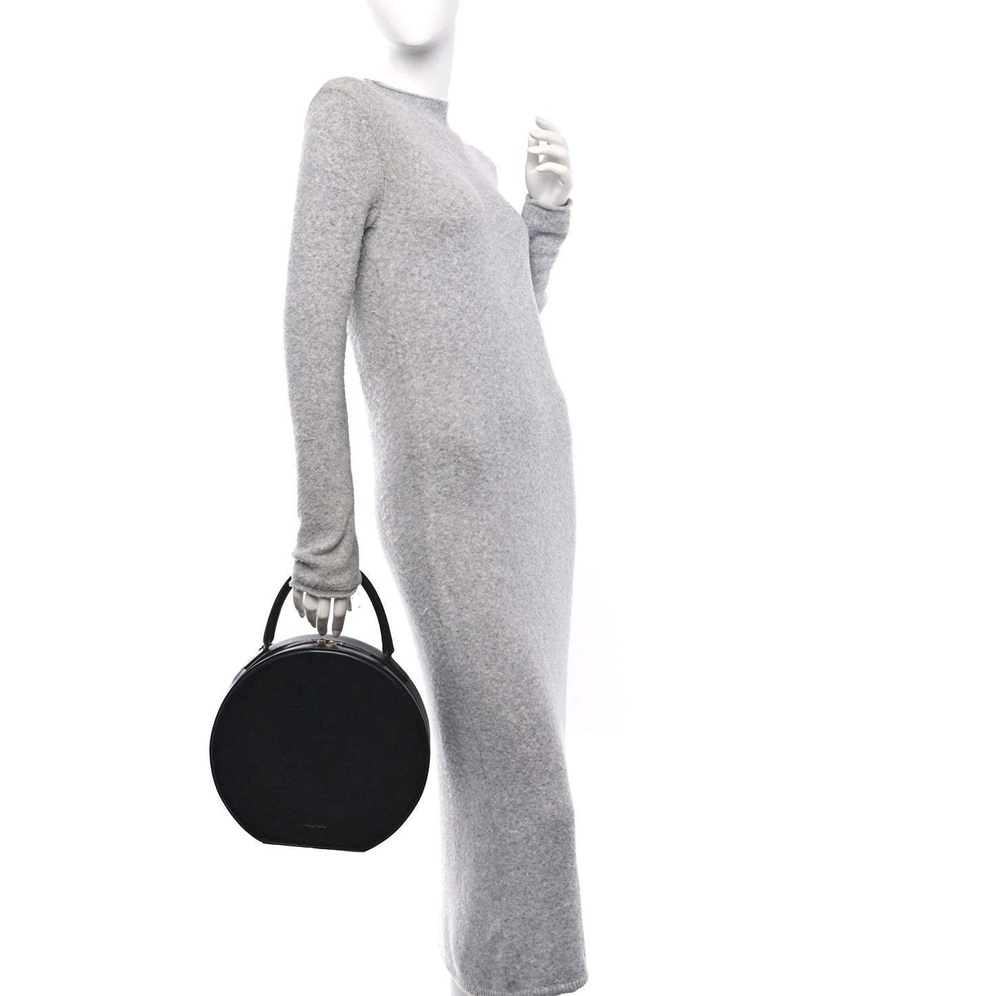 Calfskin Circle Bag Black