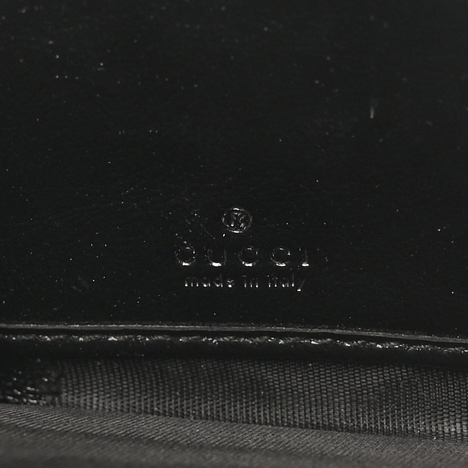 Gucci Calfskin Web Rajah Zip Around Wallet Black 6 of 8