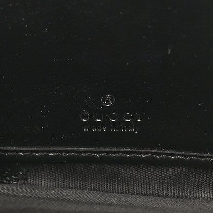 Gucci Calfskin Web Rajah Zip Around Wallet Black 6 of 8