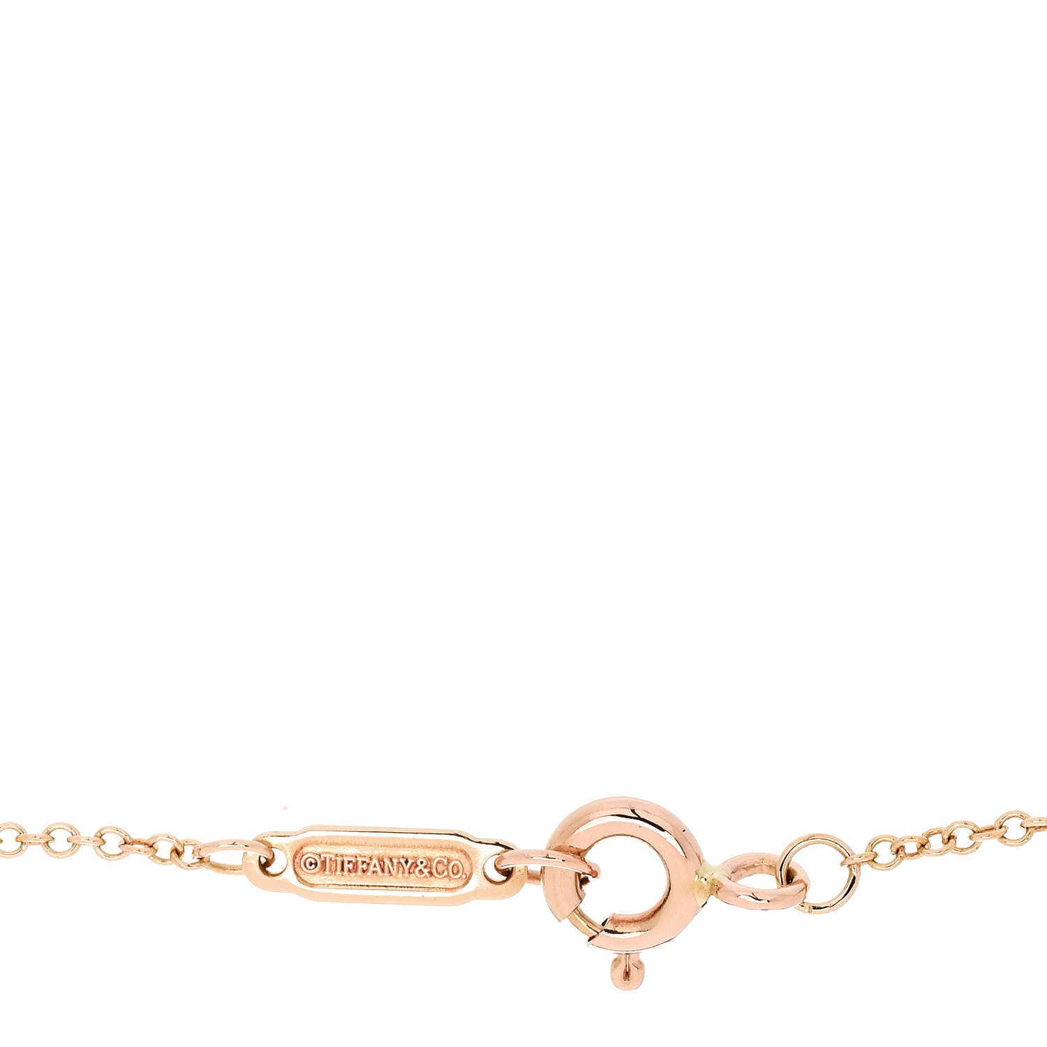 Tiffany 18K Rose Gold Infinity Endless Bracelet 3 of 4