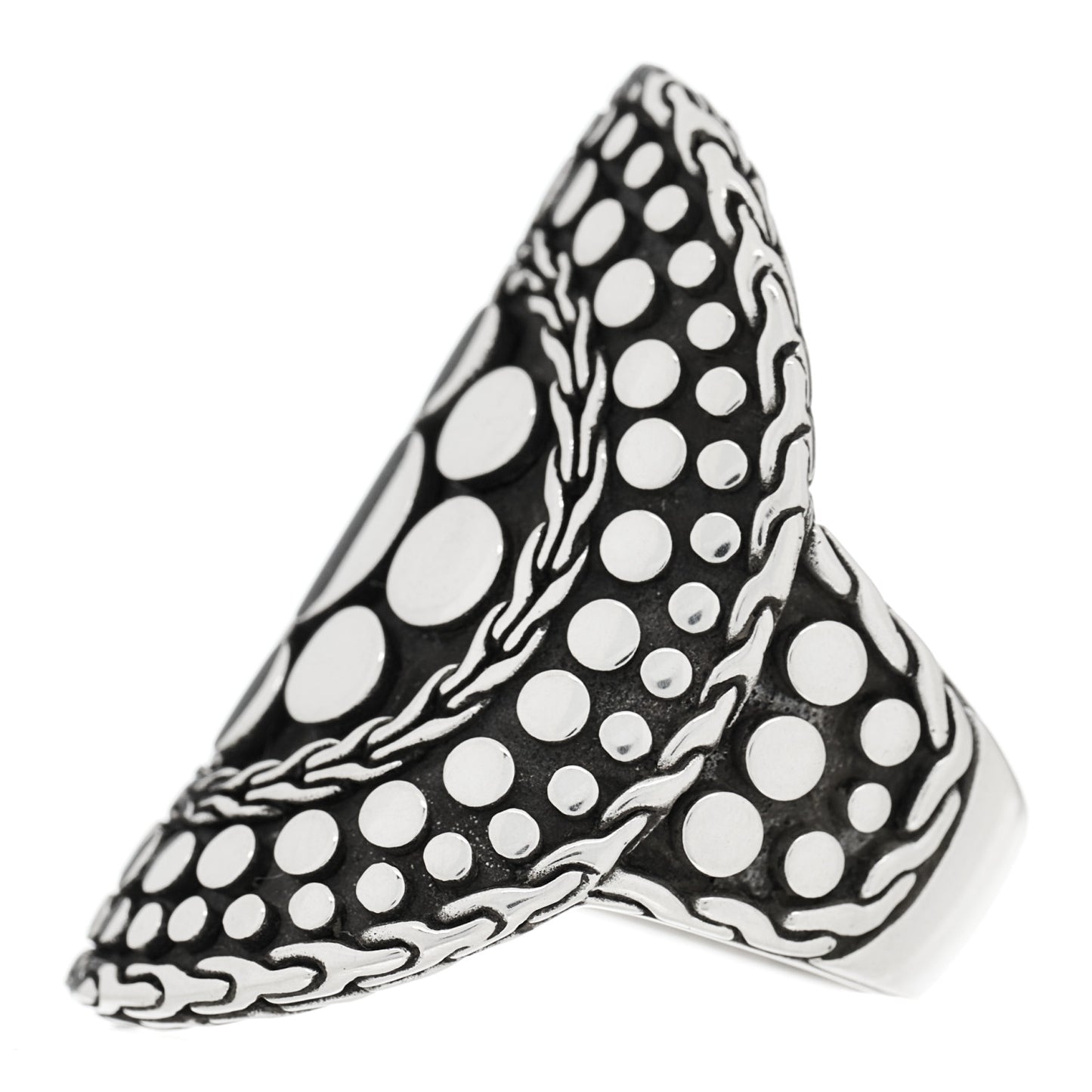 Sterling Silver Dot Nuansa Ring 54 7