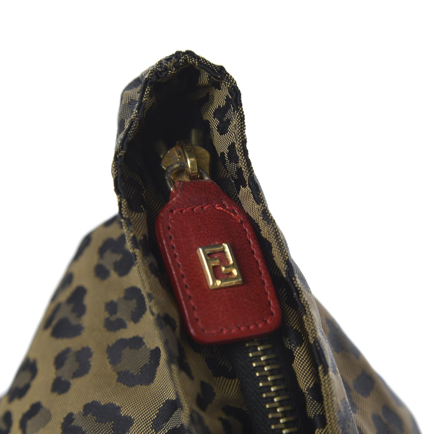 Canvas Leopard Print Tote Tobacco