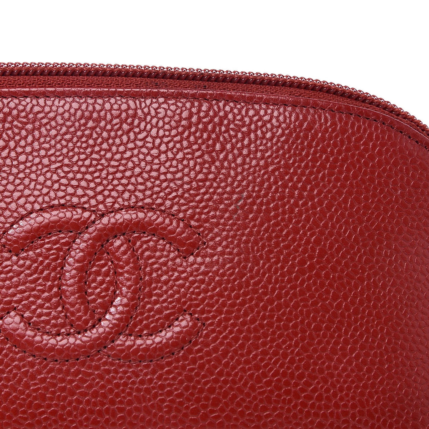 Caviar Timeless CC Cosmetic Pouch Red