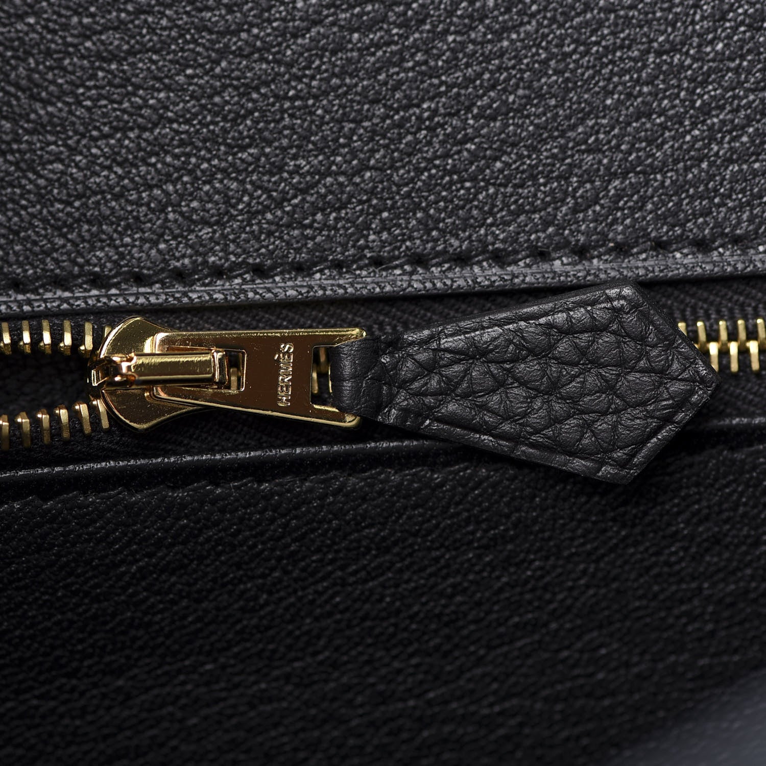 Hermes Togo Matte Alligator Birkin Touch 30 Black 18 of 35
