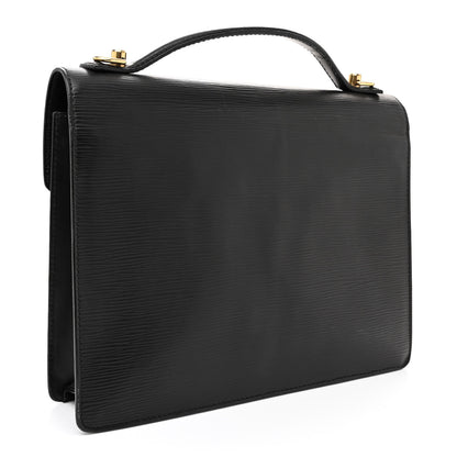 Louis Vuitton Epi Monceau Black 3 of 17