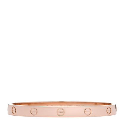 Cartier 18K Rose Gold LOVE Bracelet 18 1 of 7