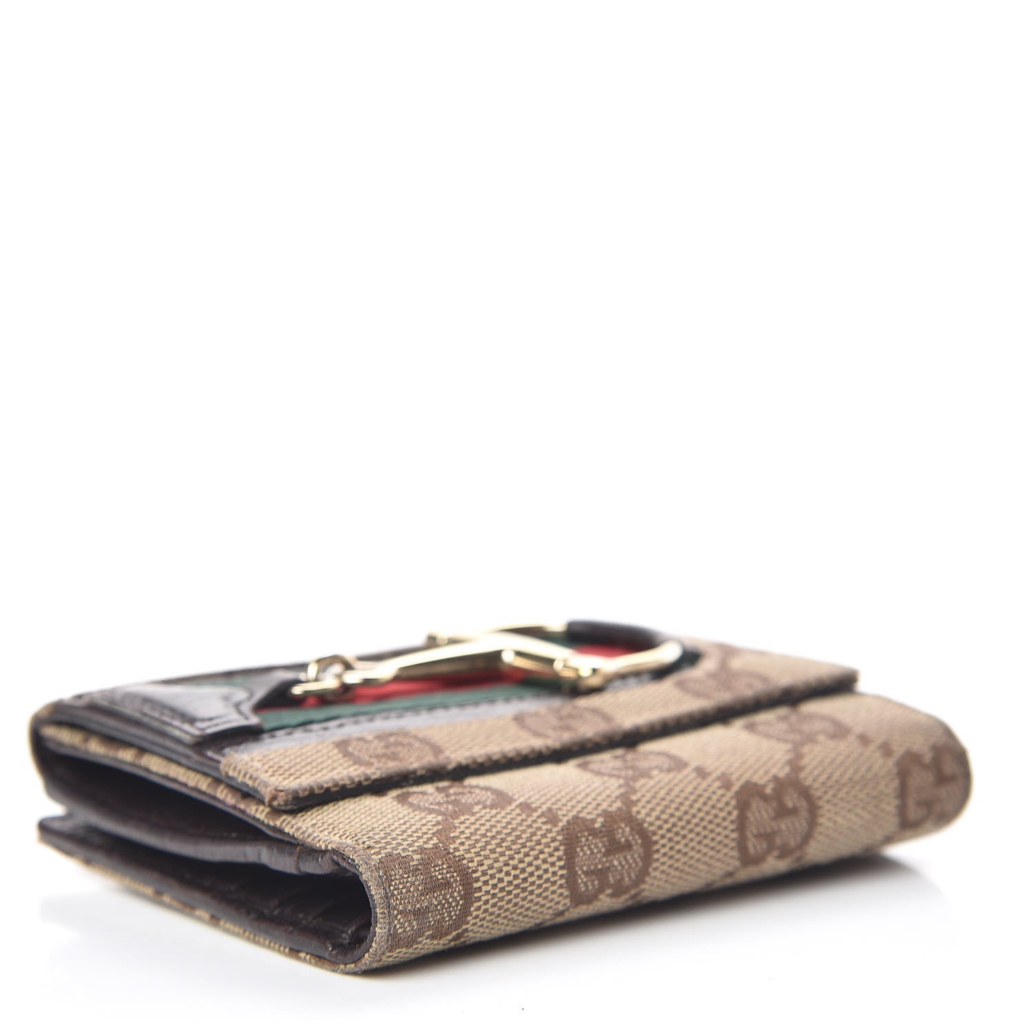 Gucci Monogram Hasler Wallet Brown 4 of 11