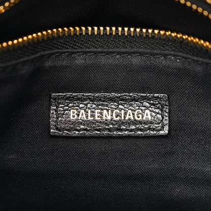 Balenciaga Chevre Gold Metallic Edge Hardware Mini City Black 6 of 13
